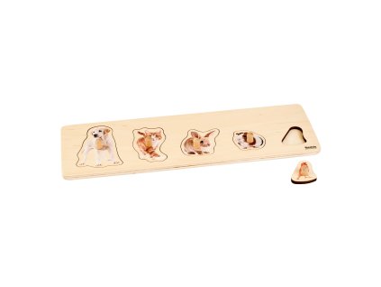 Toddler Puzzle: 5 Pets