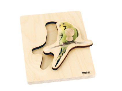 Toddler Puzzle: Parakeet