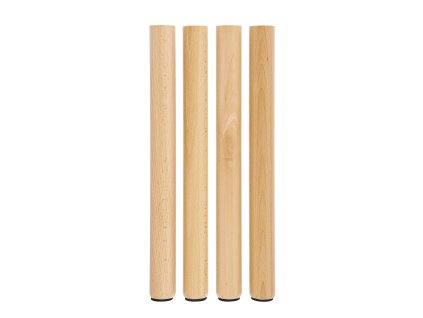 Set Of 4 Table Legs: Height 53 cm