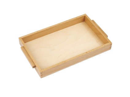 Wooden Tray With Handles: Small