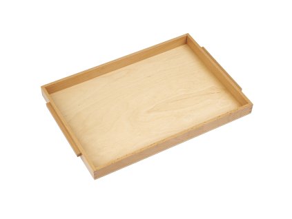 Wooden Tray With Handles: Large