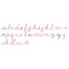Wooden Movable Alphabet: US Cursive