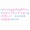Large Movable Alphabet: International Cursive
