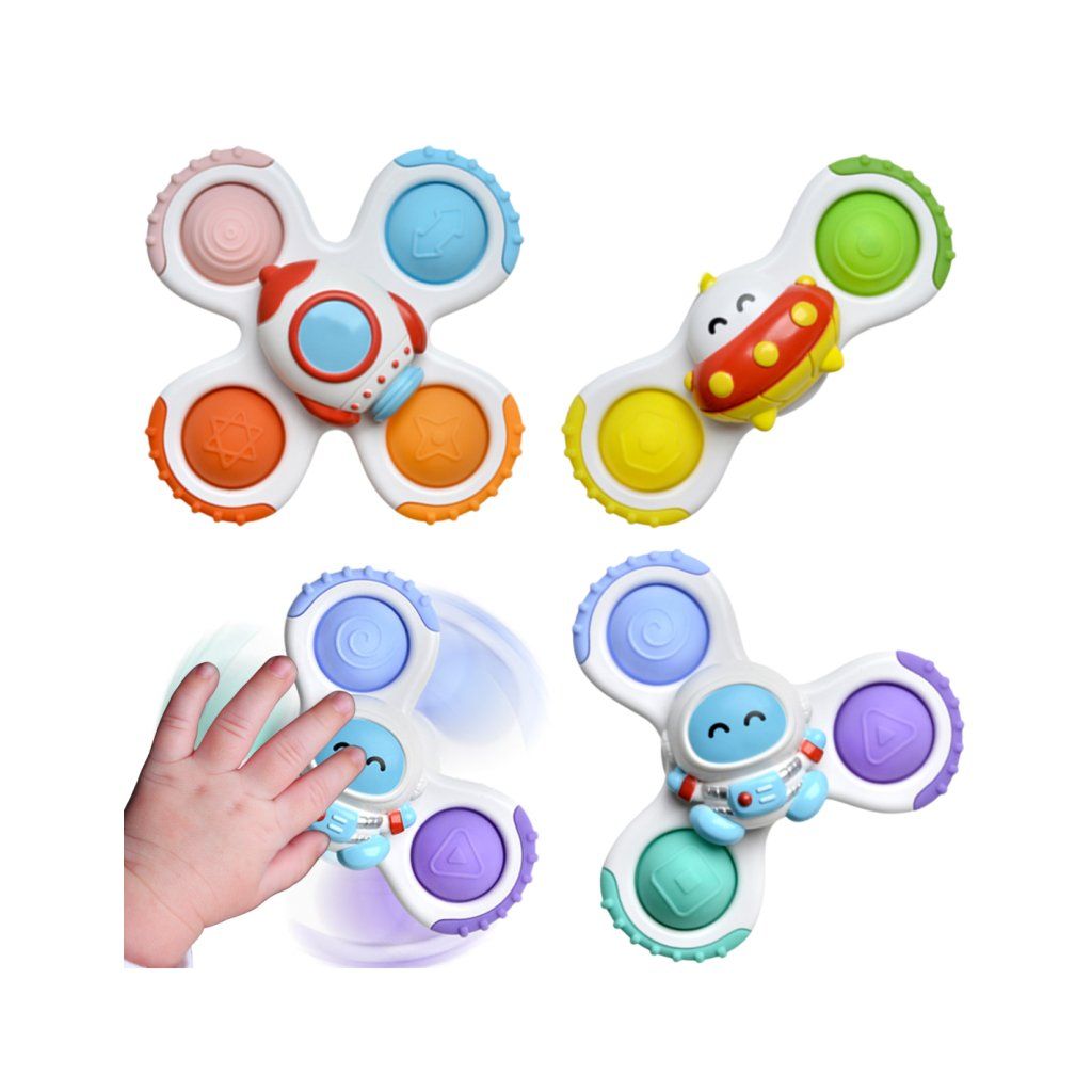Senzorická hračka spinner sada 3 ks