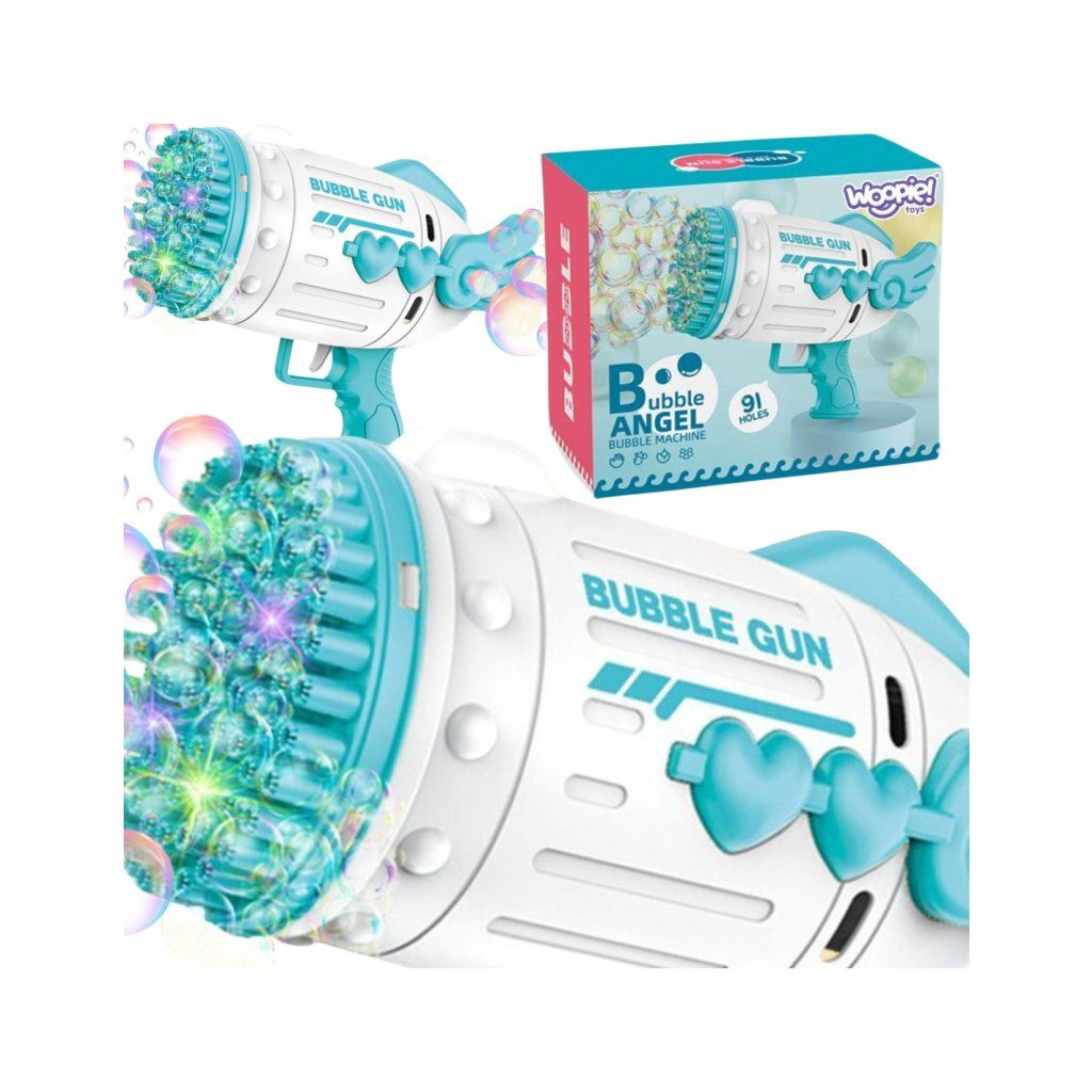 Detská pištoľ s bublifukom Bubble Gun Blue