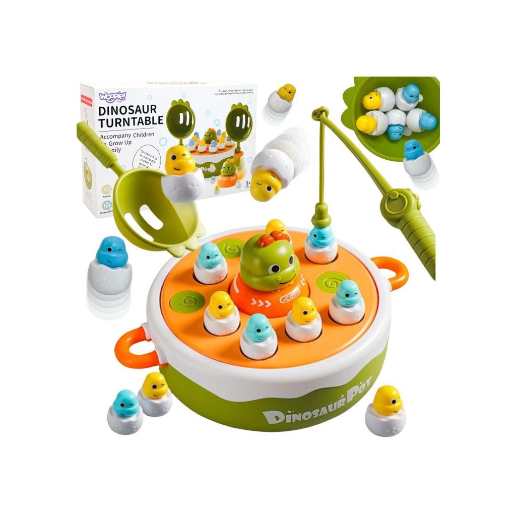 Motorická hra rybárčenie Dinosaurus