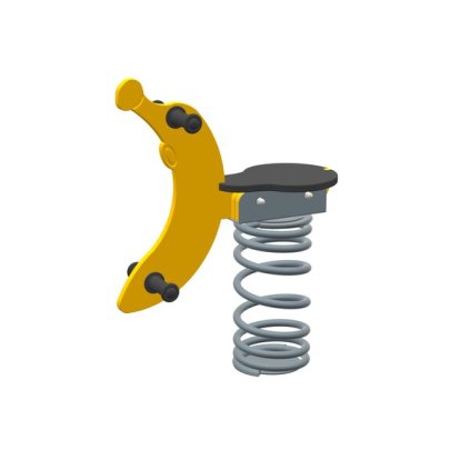Pružinová houpačka banán