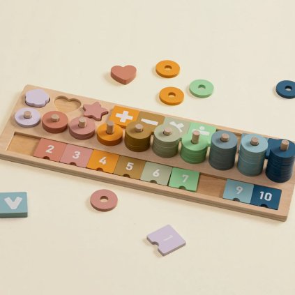 Montessori activity board matematika 01