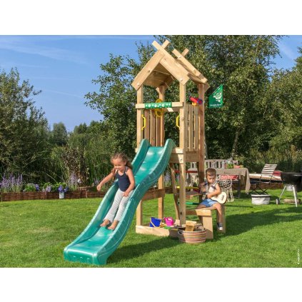 dětské hřiště Jungle Gym Totem se skluzavkou 01