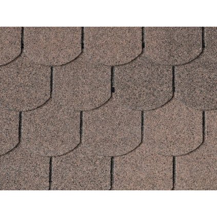 šindel bobrovka 12m2 hnědý