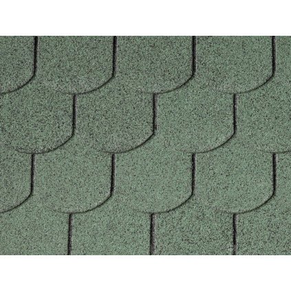 střešní šindel bobrovka zelená 9m2