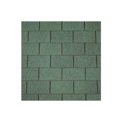 šindel zelený 18m2