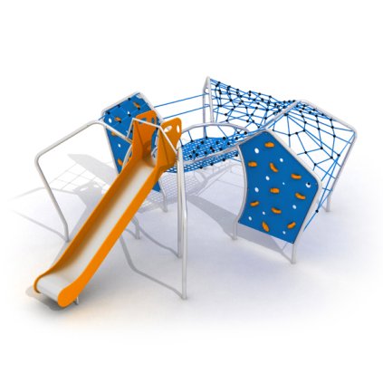 sestava z nerezu pavouk - 16004