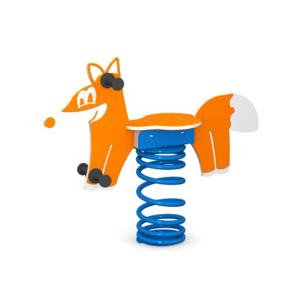 pružinová houpačka liška