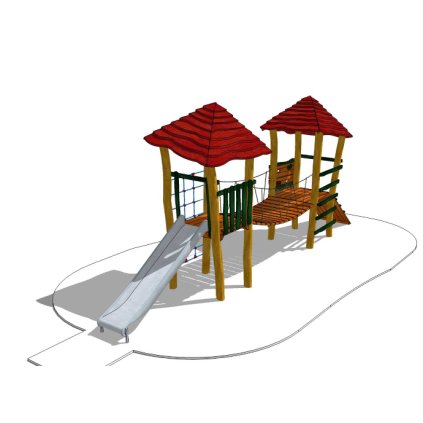 Sestava se skluzavkou - Rarášek