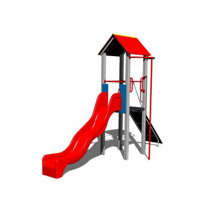 Sestava se skluz. a šplhací tyčí 4U-138K-15