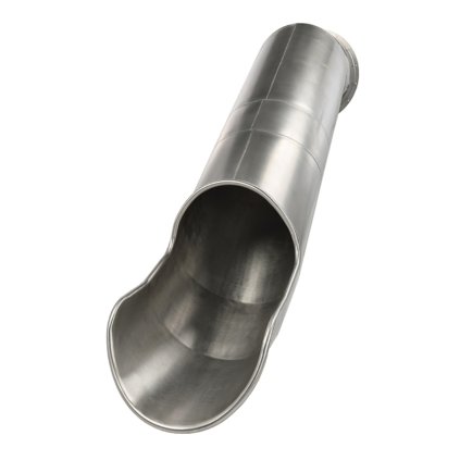 Nerezový tobogán z výšky 1,5 m 2