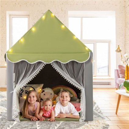 Hrací domeček se světýlky Green