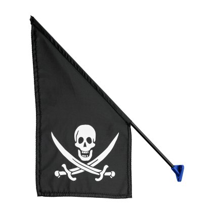 Vlajka na dětské hřiště Pirát