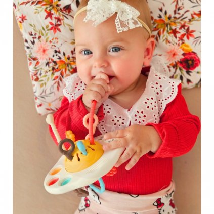 Montessori smyslová hračka - Multifunkční UFO