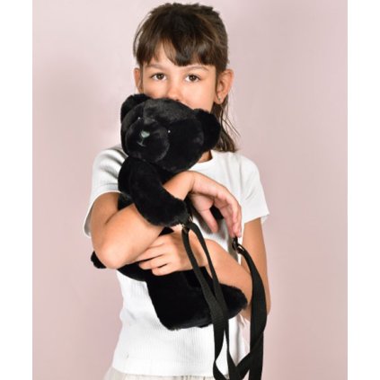DouDou et Compagnie batoh medvídek černý
