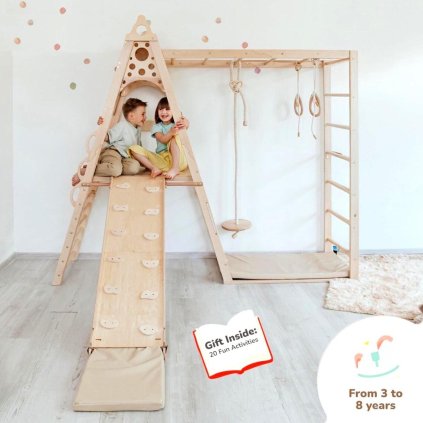 Montessori dětské hřiště Circle natural komplet