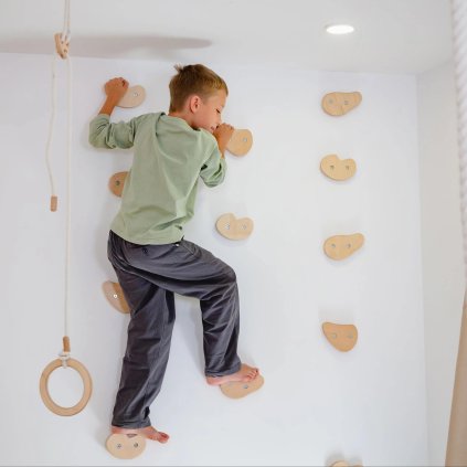 Montessori dětské Lezecí úchyty přírodní
