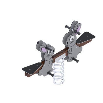 Pružinová houpačka Králíci