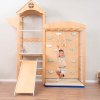 Montessori dětské hřiště Tower Climbing s rampou v provedení wood/pastel - 03