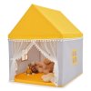 hrací domeček ve tvaru stanu yellow 002