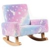dětské svítící houpací plyšové křeslo Unicorn - jednorožec