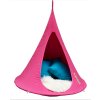 Houpačka hnízdo cacoon pro děti růžová