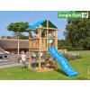 dětské hřiště hut jungle gym se skluzavkou