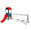 sestava se skluzavkou a houpačkou -4U-129