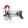 Sestava se skluzavkami a lanovým mostem 4U-251 1