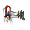 Sestava se skluzavkami a lanovým mostem 4U-251 3
