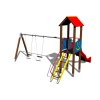 Sestava se skluzavkou a houpačkou 4U-129 3