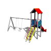 Sestava se skluzavkou a houpačkou 4U-129 1