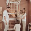 Montessori žebřiny White 010