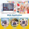 Herní sada Piškvorky 4 v 1 s motivem velryby – modrá 08