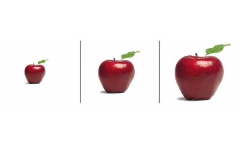 Malý, väčší, najväčší - obrázky na vytlačenie