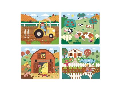Puzzle farma 4 ks