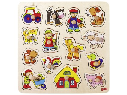 detske drevene puzzle