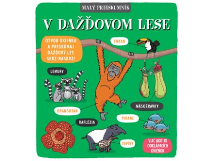 detske leporelo v dazdovom lese