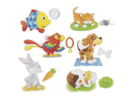 XXL puzzle domáce zvieratká
