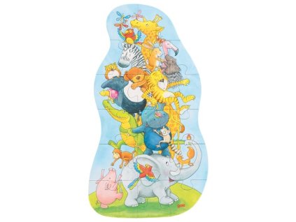puzzle zvierata