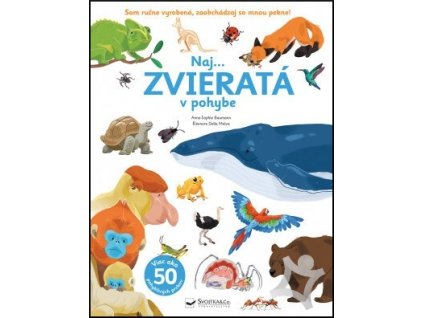 kniha s posuvnymi prvkami