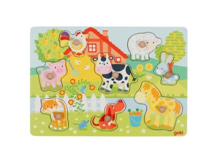 detske drevene puzzle
