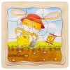 Puzzle zelenina, zajacik, vyvojove