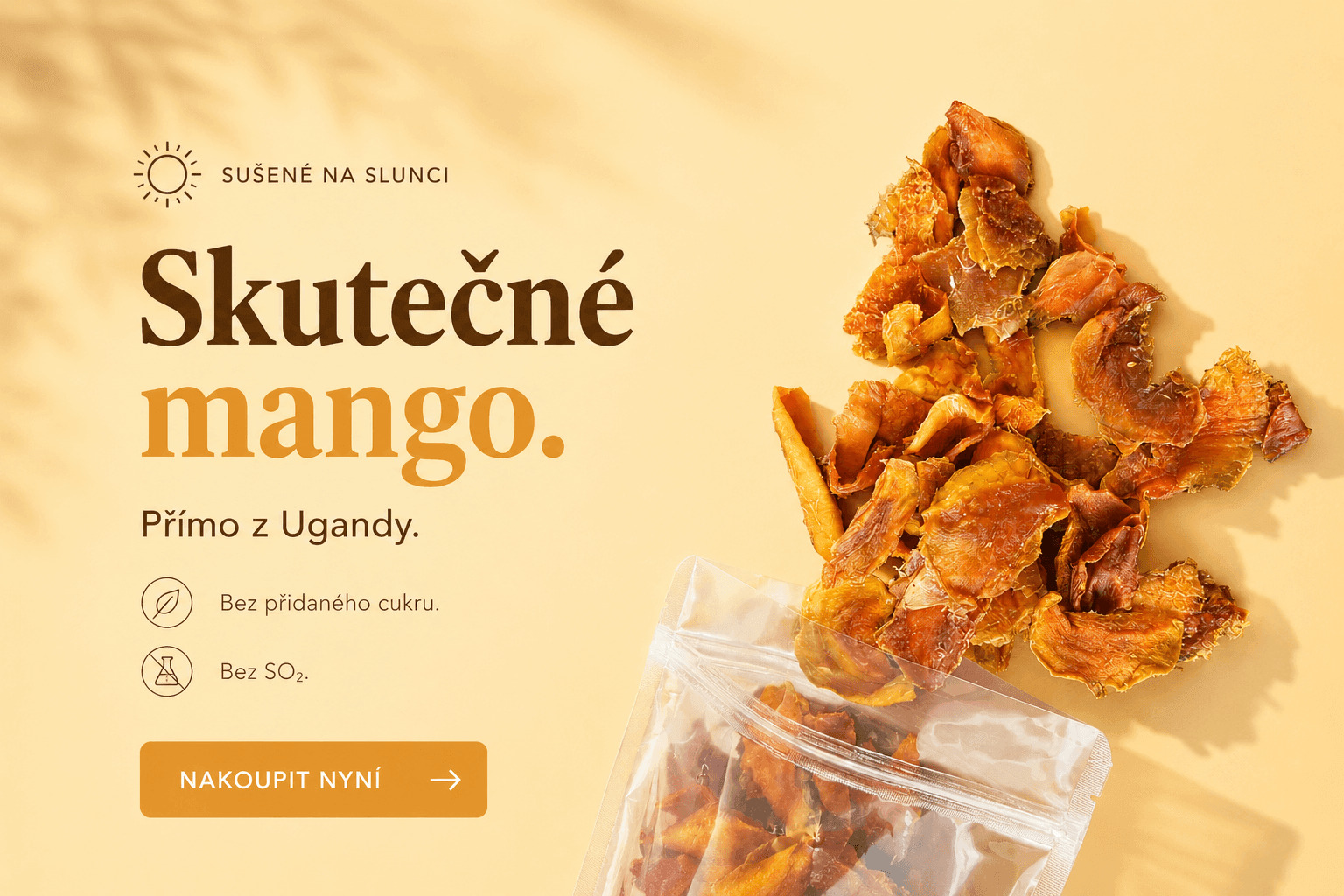 Prémiové ořechy a sušené ovoce. Čerstvé, chutné a plné energie.